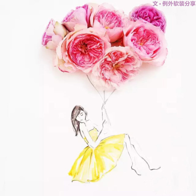 這位姑娘穿上春裝，美哭了