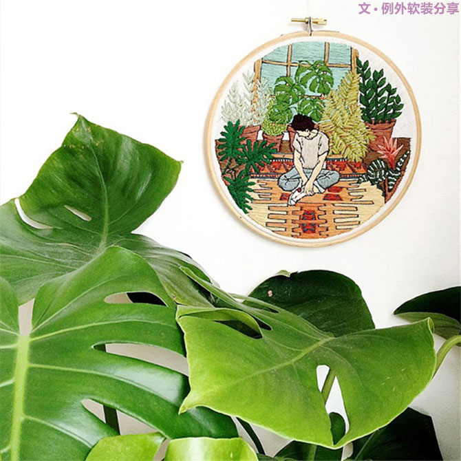這樣的植物新玩法，你絕對(duì)沒(méi)見(jiàn)過(guò)，不看后悔！-別墅設(shè)計(jì),軟裝設(shè)計(jì),室內(nèi)設(shè)計(jì),豪宅設(shè)計(jì),深圳例外軟裝設(shè)計(jì)公司