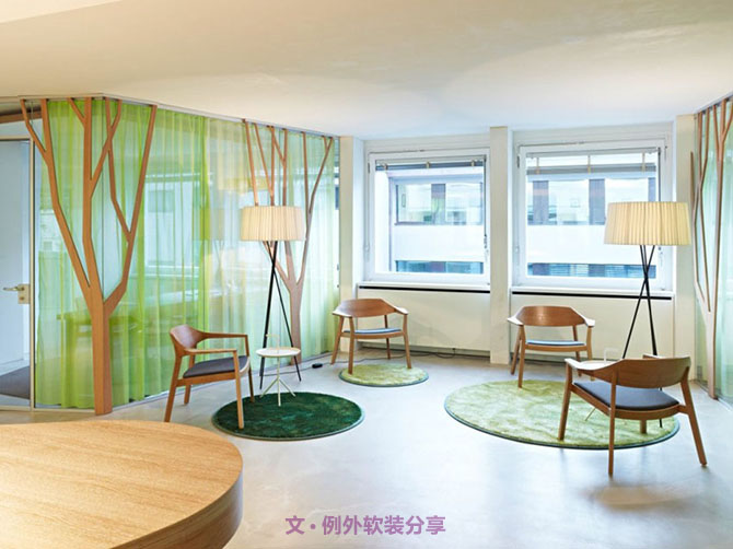 蘇黎世創(chuàng)意設(shè)計辦公室，工作再忙也來勁-別墅設(shè)計_軟裝設(shè)計_室內(nèi)設(shè)計_豪宅設(shè)計-深圳例外軟裝設(shè)計公司
