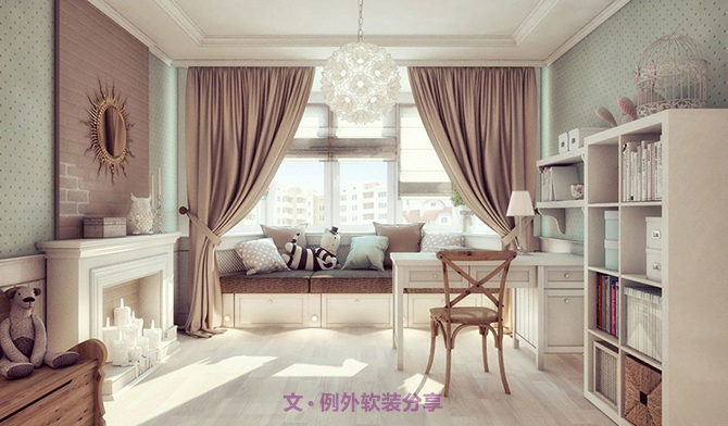 鄉(xiāng)村風(fēng)公寓也可以古典優(yōu)雅-別墅設(shè)計_軟裝設(shè)計_室內(nèi)設(shè)計_豪宅設(shè)計-深圳例外軟裝設(shè)計公司