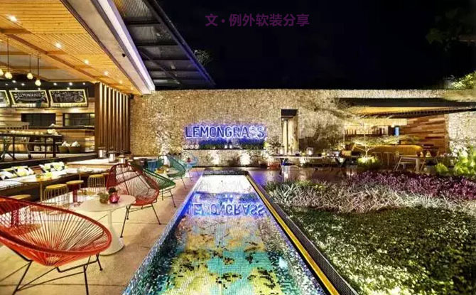 熱帶景觀生態(tài)餐廳，讓你未吃先醉-別墅設(shè)計,軟裝設(shè)計,室內(nèi)設(shè)計,豪宅設(shè)計,深圳例外軟裝設(shè)計公司