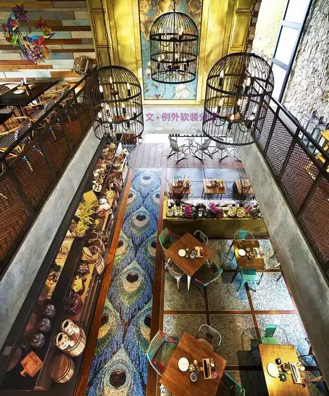 熱帶景觀生態(tài)餐廳，讓你未吃先醉-別墅設(shè)計,軟裝設(shè)計,室內(nèi)設(shè)計,豪宅設(shè)計,深圳例外軟裝設(shè)計公司